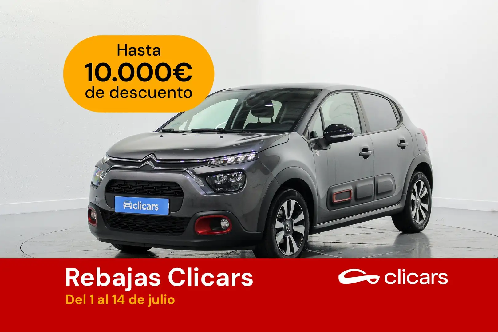 Citroen C3 1.5BlueHDi S&S C-Series 100 Gris - 1