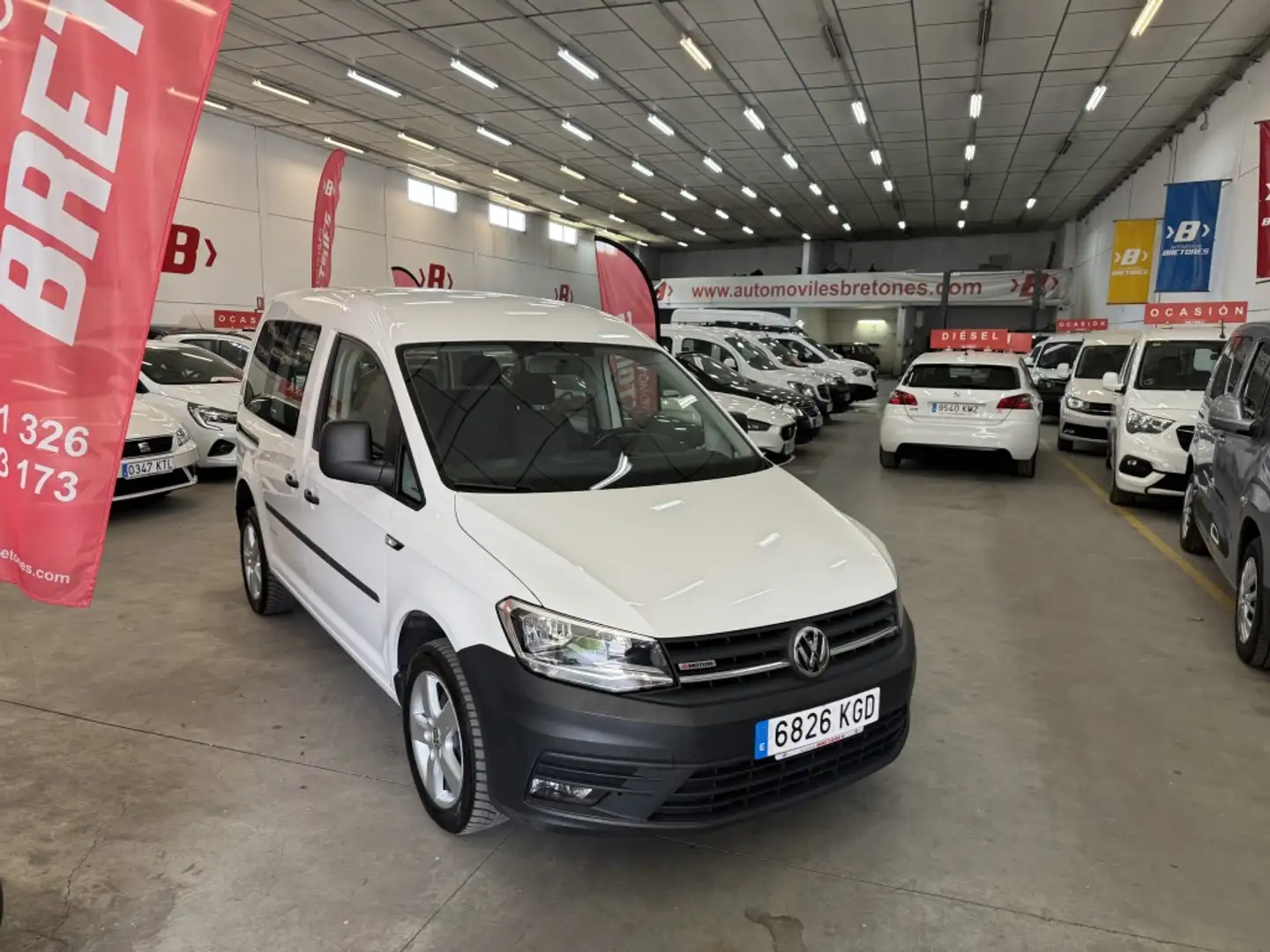 Volkswagen Caddy 2.0TDI Kombi Business 4M 90kW Blanco - 2