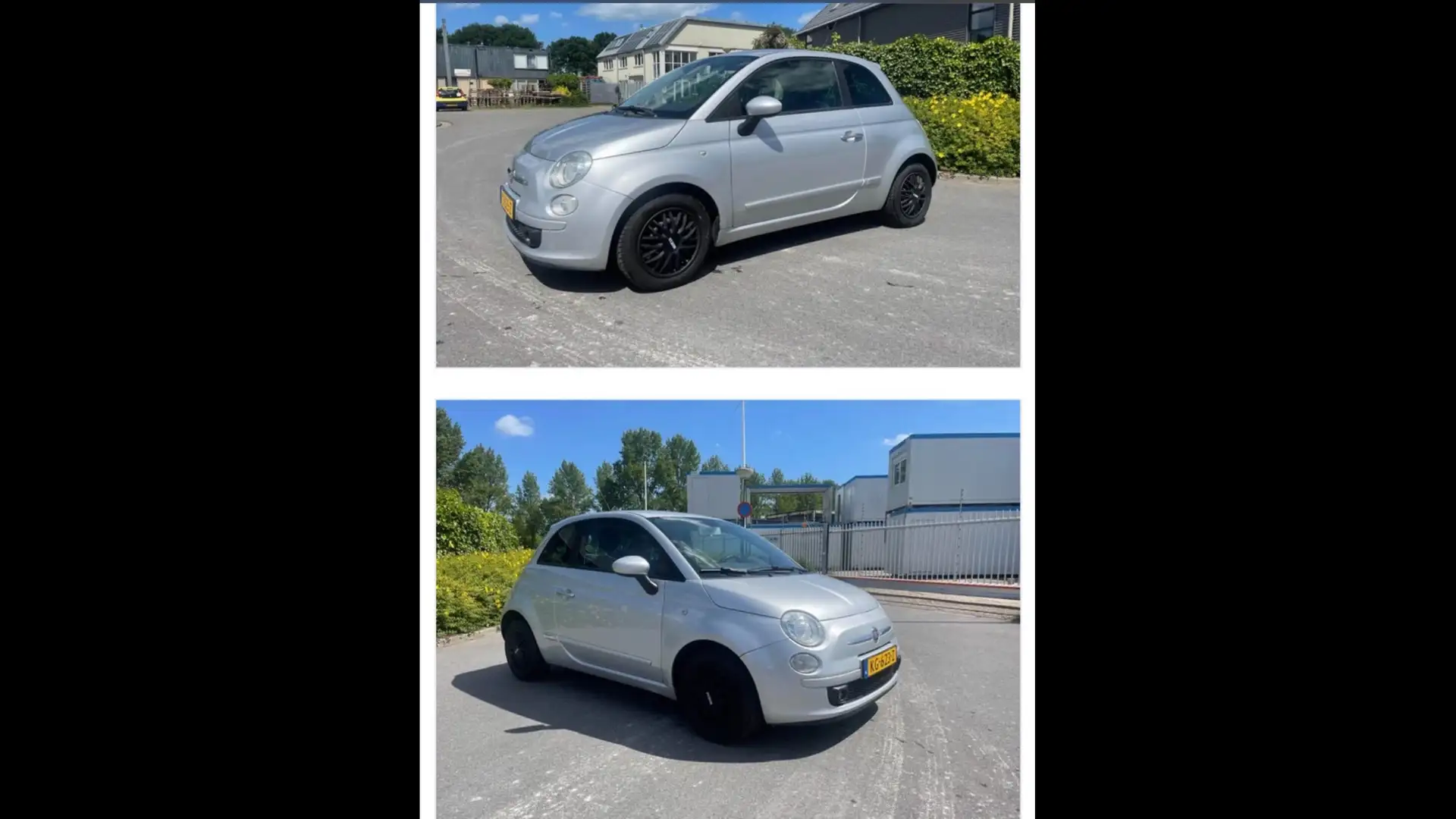 Fiat 500 1.4 Hatchback Argent - 2