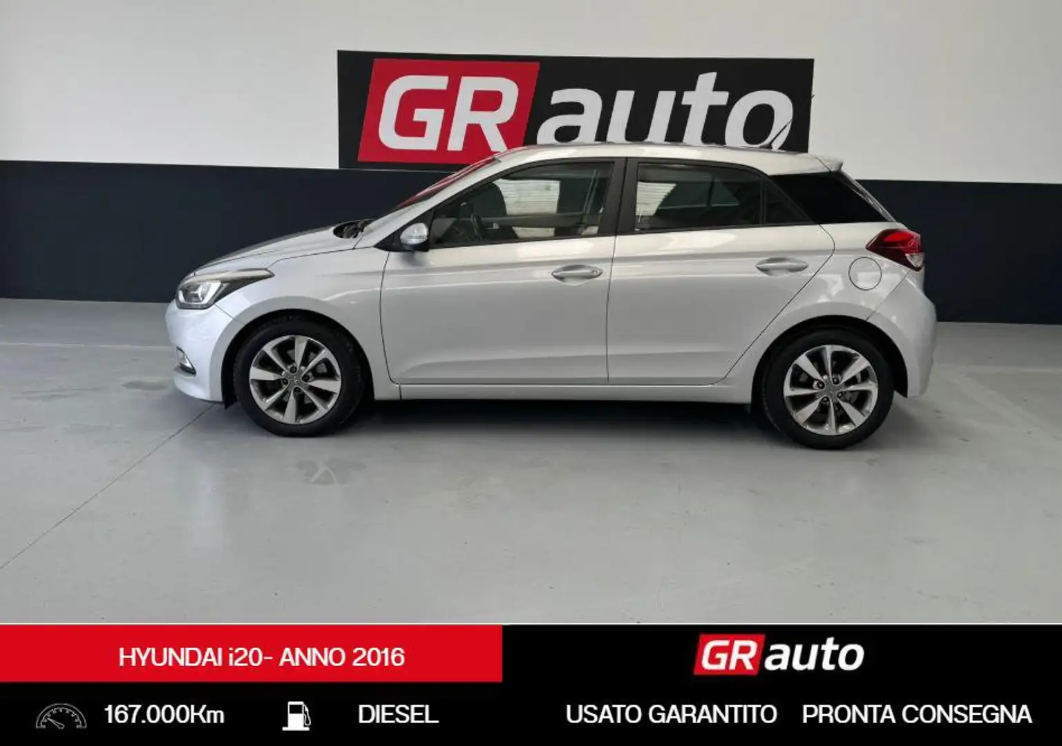 Hyundai i20 i20 1.1 CRDi 12V 5 porte Classic Grau - 1
