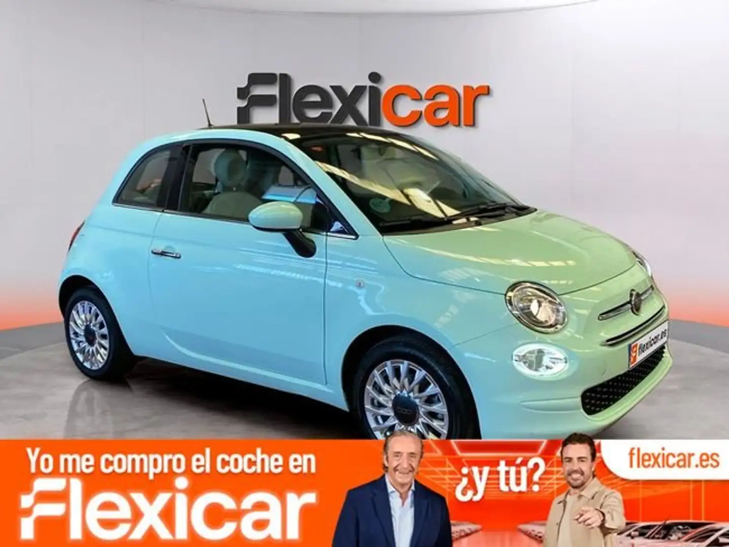 Fiat 500 1.2 Lounge Verde - 1