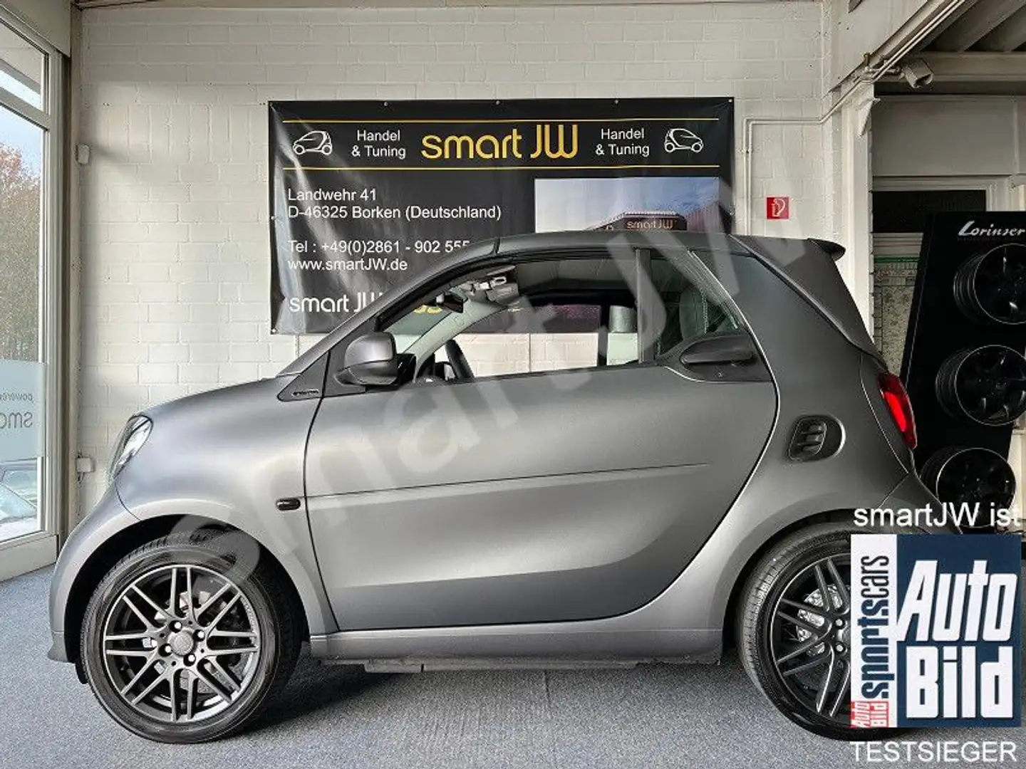 smart forTwo Brabus Xclusive Tailor Made 109 PS/122 PS Kamera Gris - 1