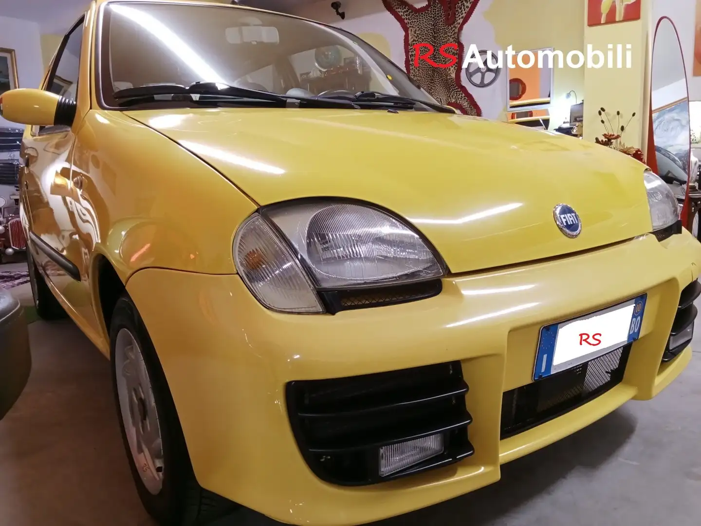 Fiat Seicento SPORTING 48000 KM !! Gelb - 1