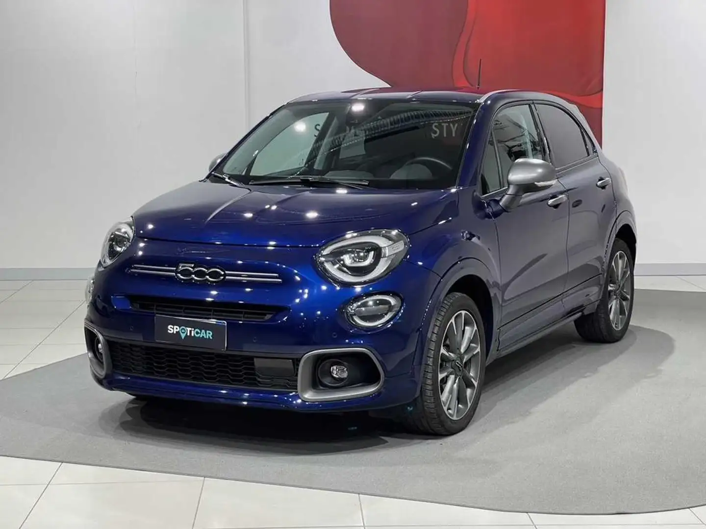 Fiat 500X 1.5 t4 hybrid Sport 130cv dct Fiat 500x ibrida Bleu - 1