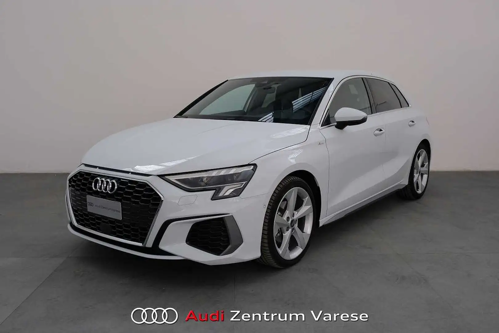 Audi A3 Sportback 35 TDI 150CV Stronic Sline Edition Bianco - 1