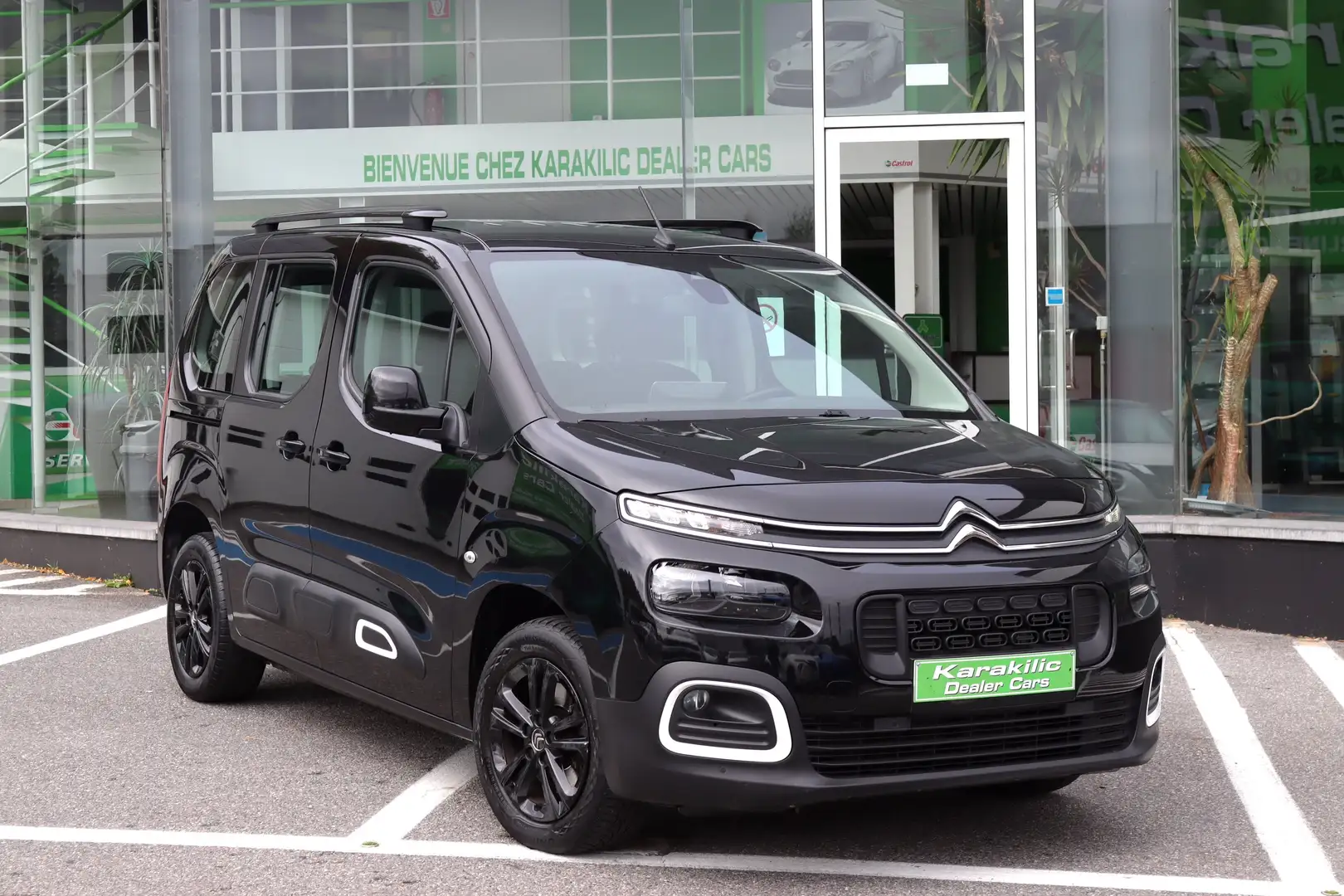 Citroen Berlingo 1.5HDI 130CV 5PLACES BOITE AUTO GPS CAMERA TVAC Noir - 1