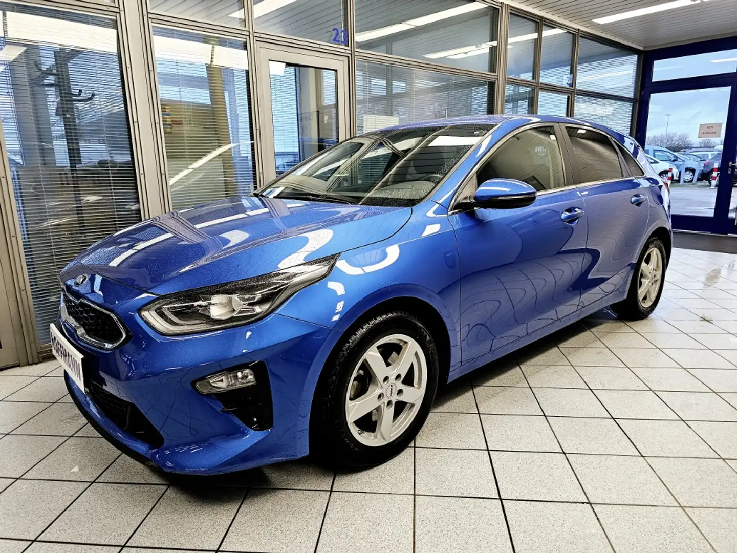 Kia Ceed / cee'd LED,Kamera,Sitz+Lenkradheizung,Navi,PDC Albastru - 2