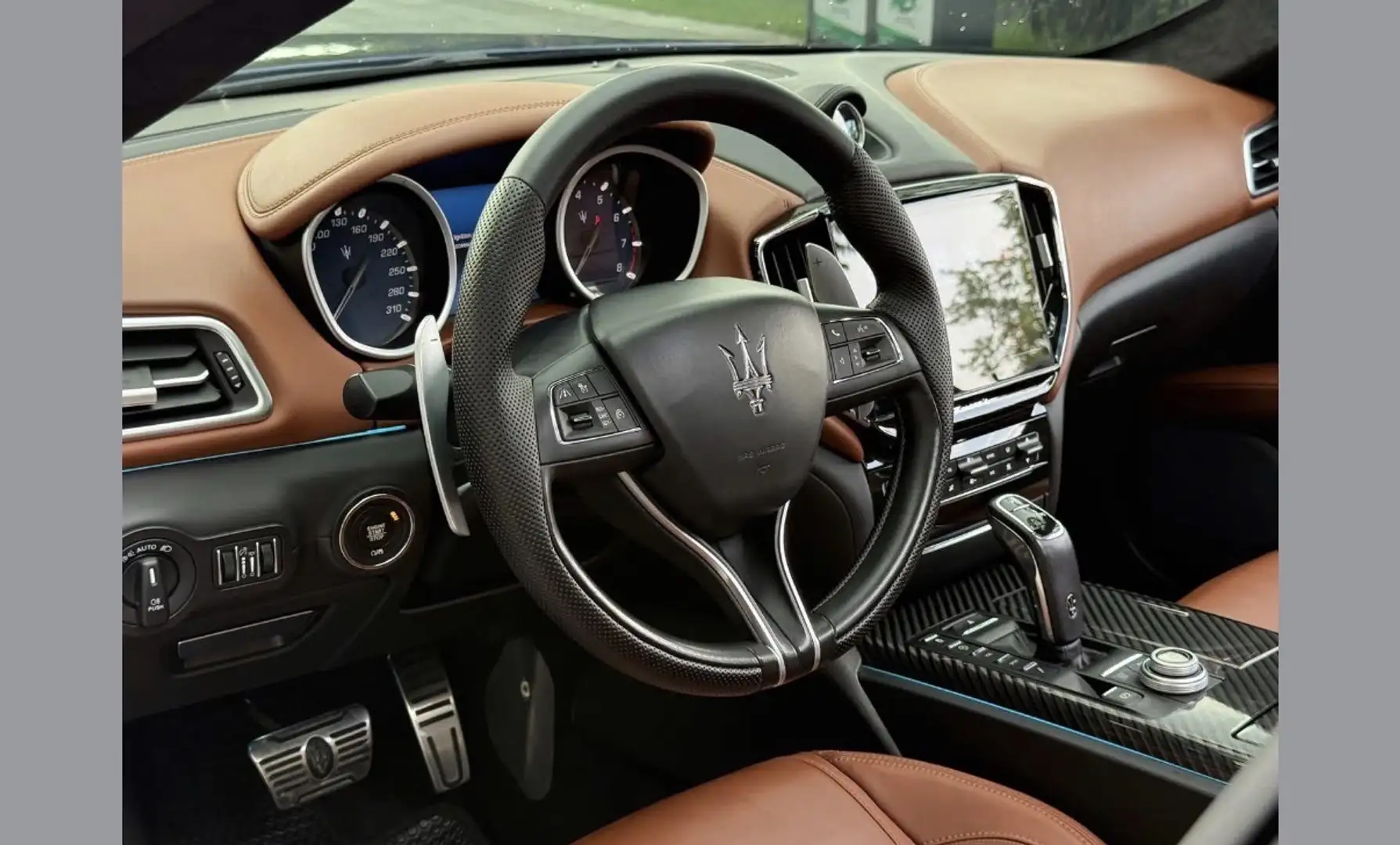 Maserati Ghibli Automatik V6 3.0 Absolute Vollausstattung ! Blau - 2