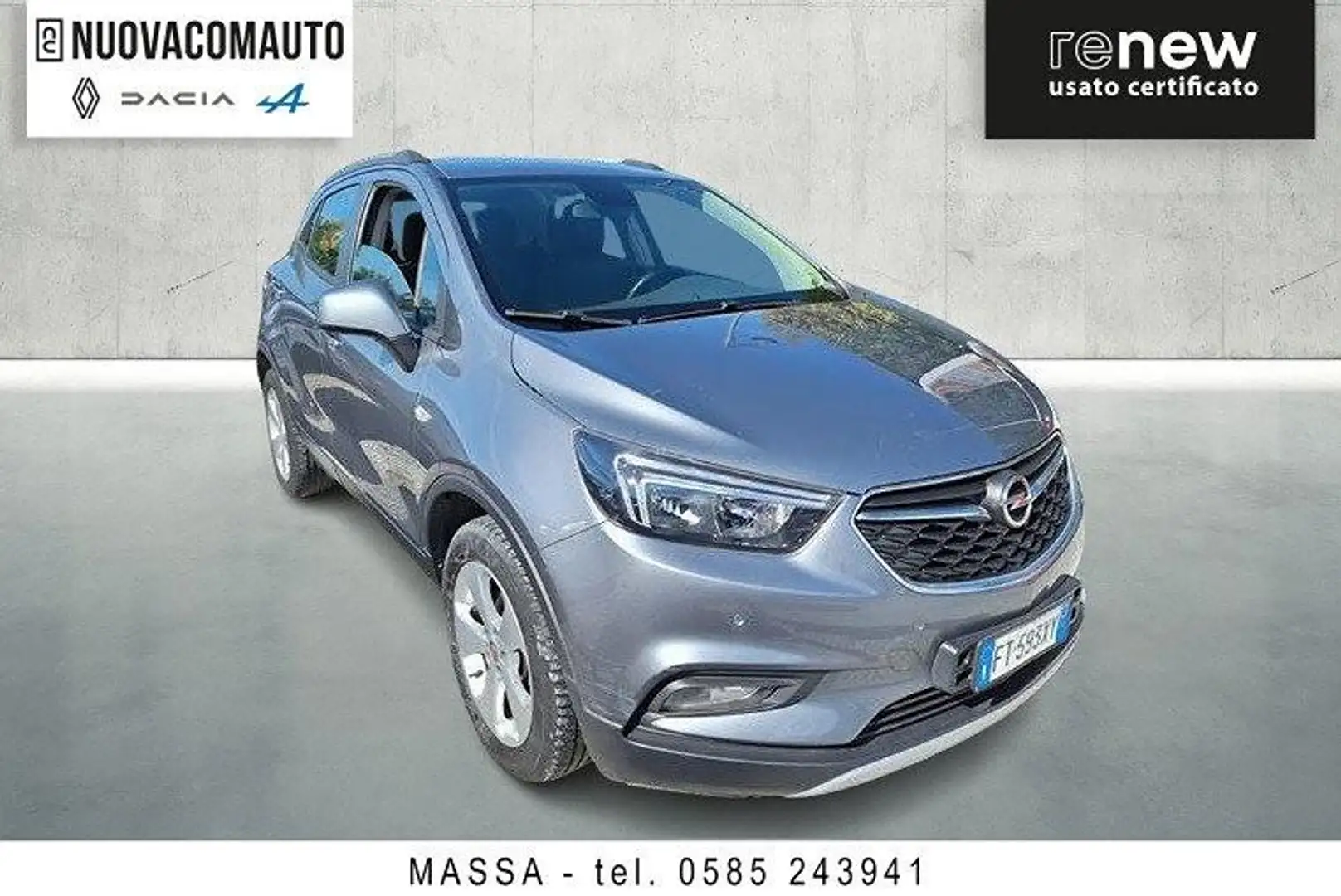 Opel Mokka X 1.6 cdti Advance s&s 4x2 110cv my18 Grigio - 2
