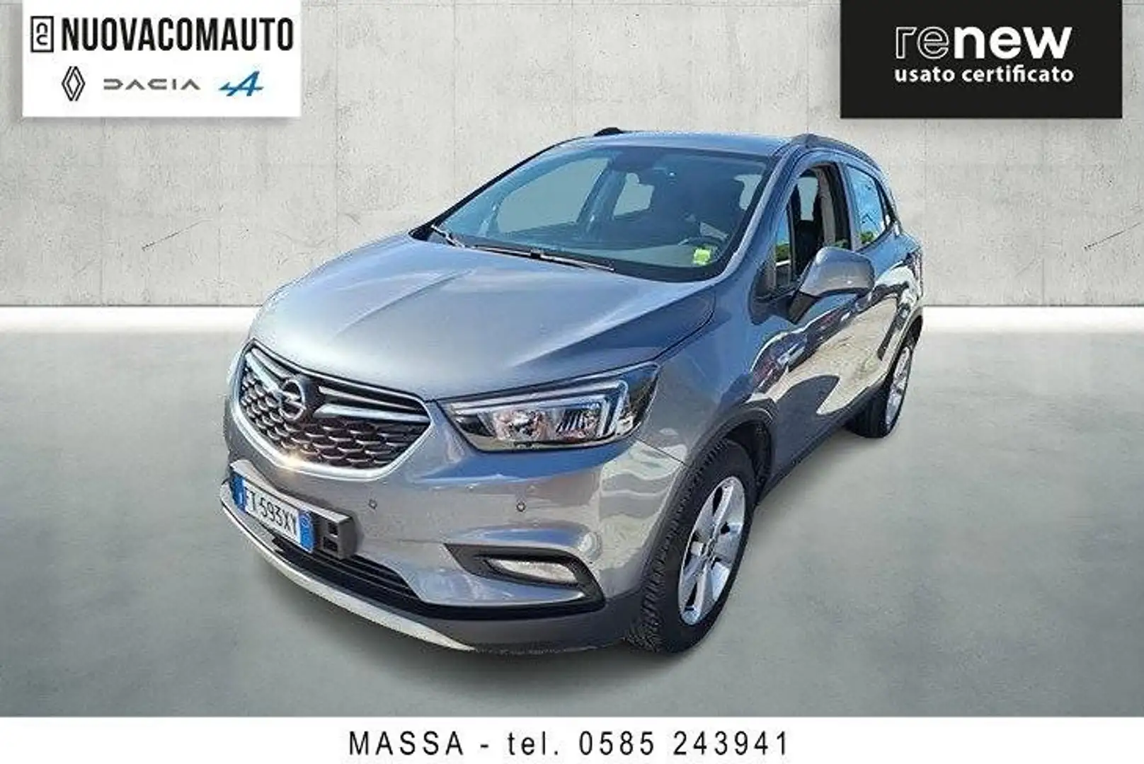 Opel Mokka X 1.6 cdti Advance s&s 4x2 110cv my18 Grigio - 1