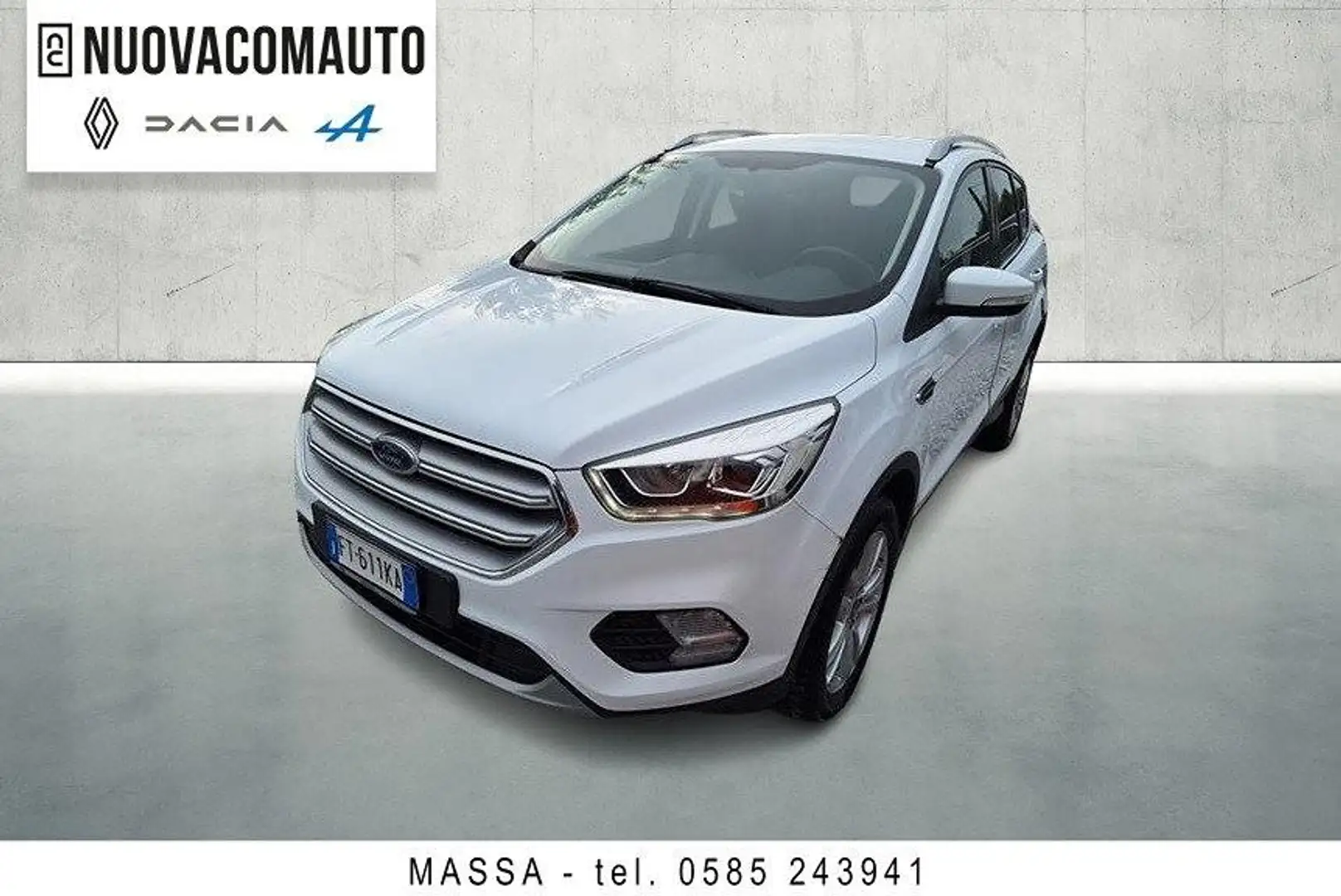 Ford Kuga 1.5 ecoboost Business s&s 2wd 120cv my18 Bianco - 1