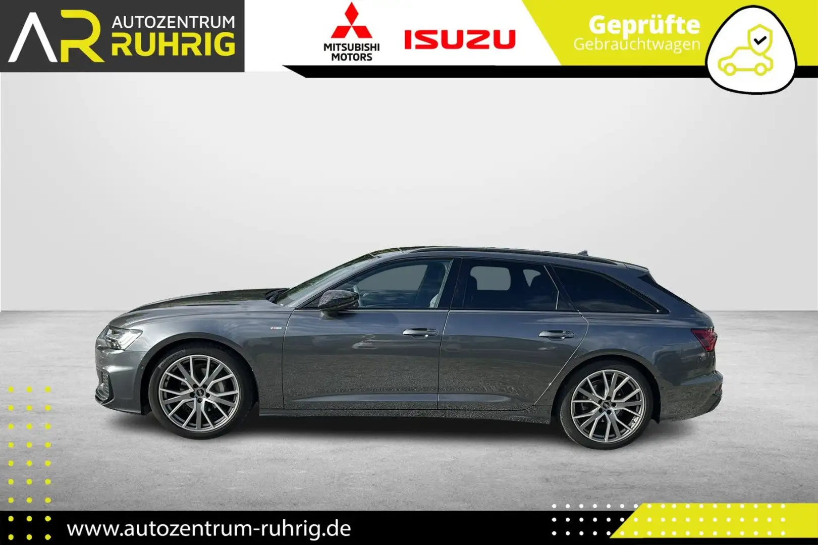 Audi A6 Avant 40 TDI S line sport Gris - 2