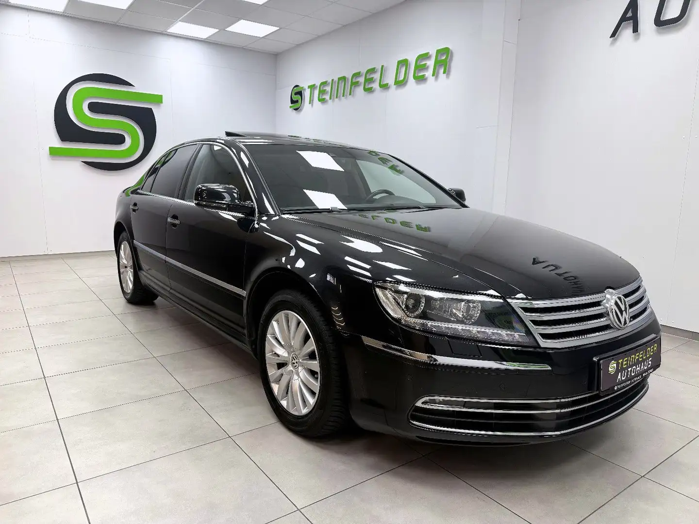 Volkswagen Phaeton V6 TDI 5-Sitzer 4Motion/NAVI/MFL/LEDER/ Noir - 1