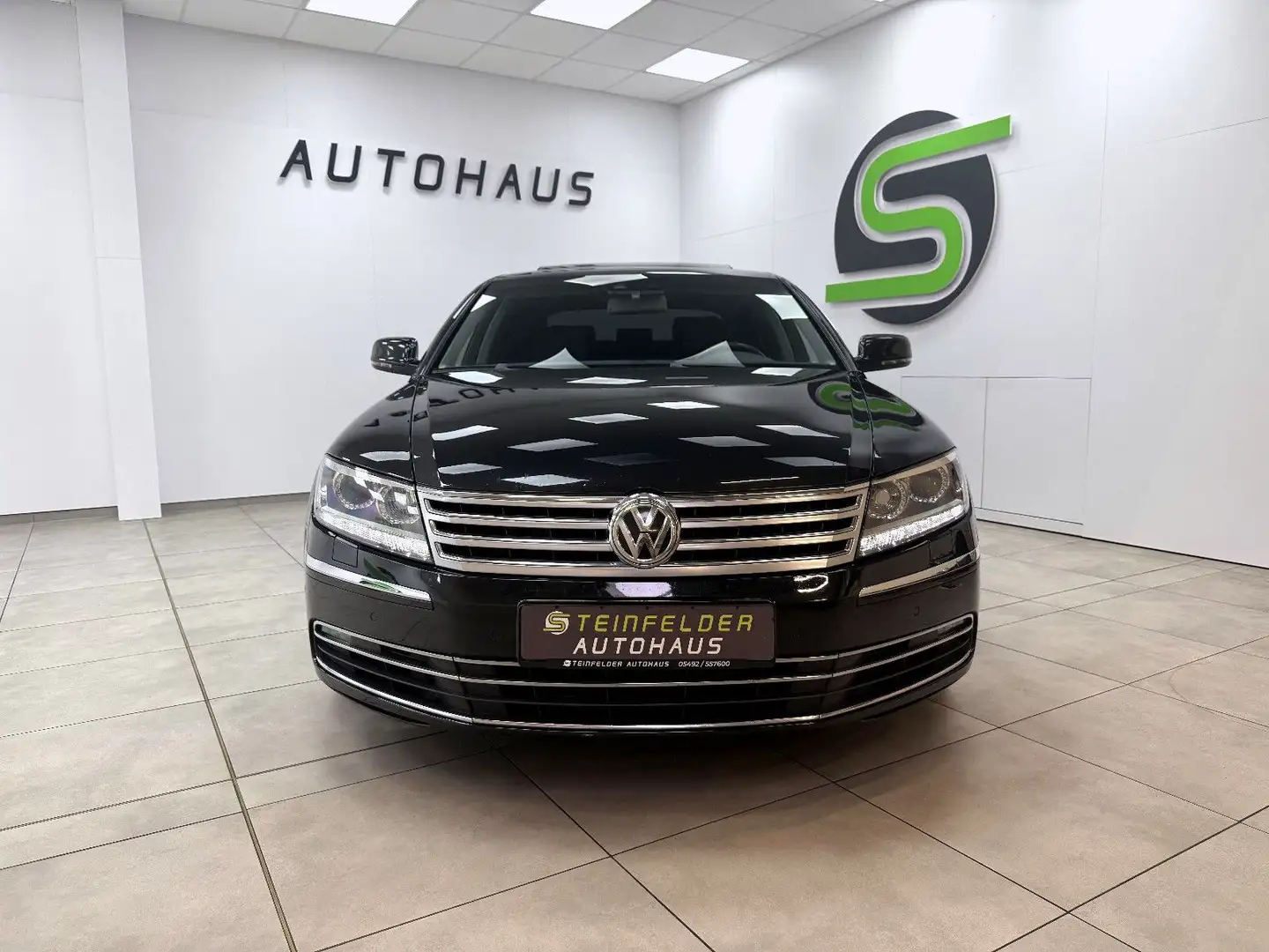 Volkswagen Phaeton V6 TDI 5-Sitzer 4Motion/NAVI/MFL/LEDER/ Noir - 2
