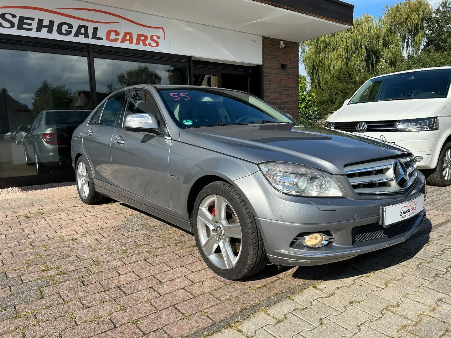 Mercedes-Benz C 350 -Klasse Avantgarde Limo V.Leder*Navi* Argent - 1