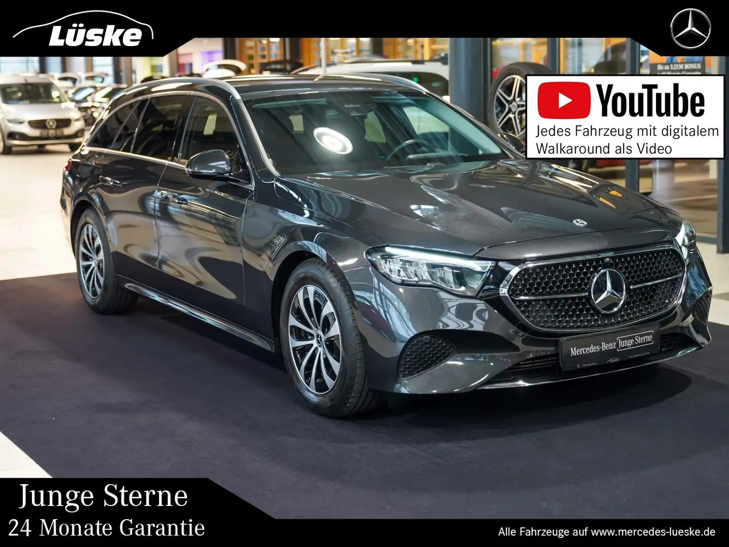 Mercedes-Benz E 220 E 220 d T AVANTGARDE DISTRONIC KEYLESS-GO Esche Серый - 1