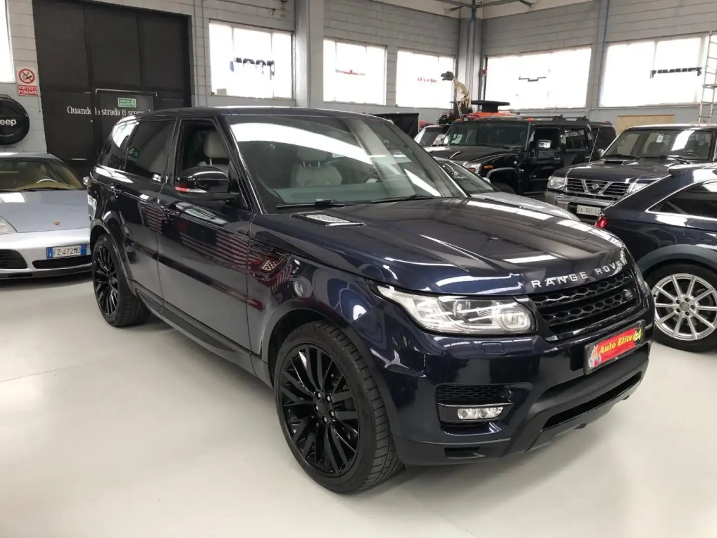 Land Rover Range Rover Sport 3.0 TDV6 HSE Dynamic (mot km 90.000) Blauw - 1