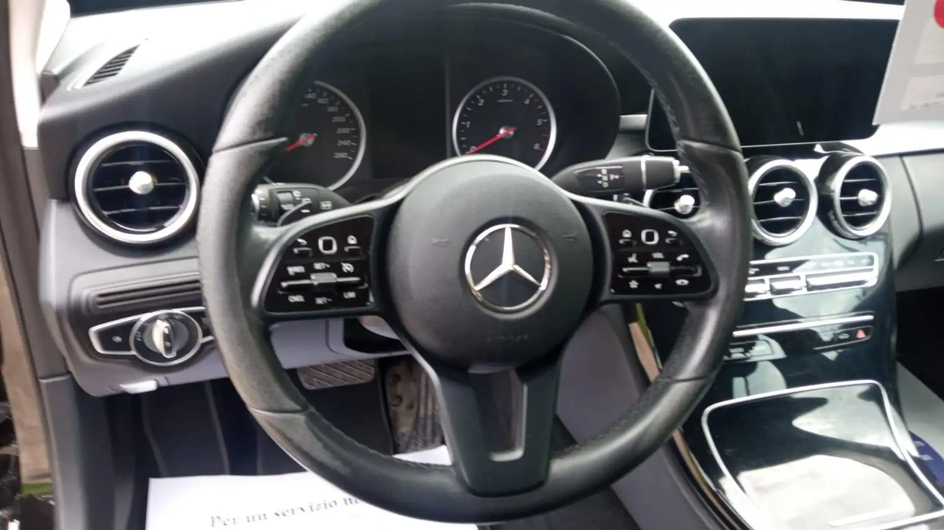 Mercedes-Benz C 180 C SW 180 d Business auto Nero - 2