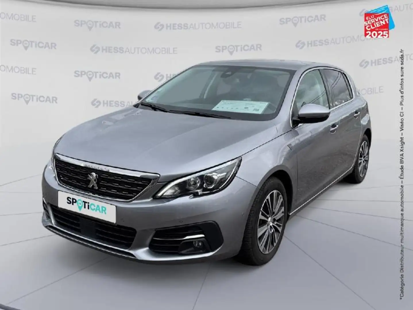 Peugeot 308 1.2 PureTech 130ch S/S Roadtrip EAT8 GPS Camera Gris - 1