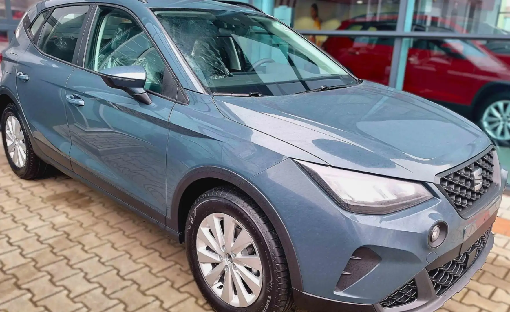 SEAT Arona 1.0 TSI Style PDC SH AHK-Vorbereitung Blauw - 1