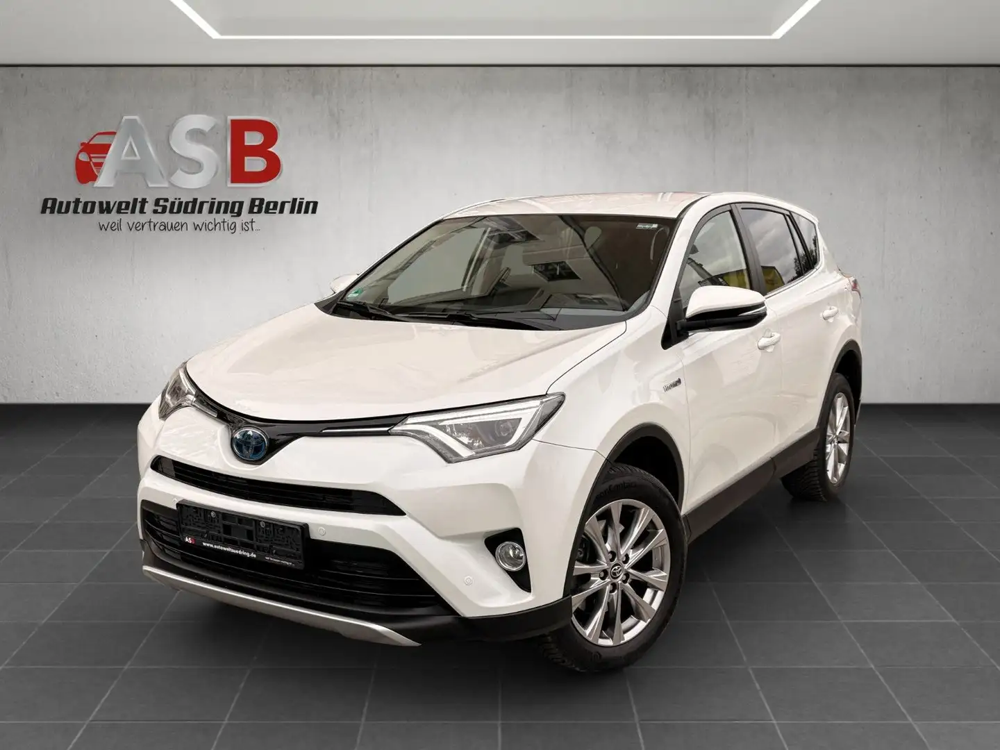 Toyota RAV 4 4 Hybrid Edition 4x4*Navi*Kamera*1.Hand*LED Weiß - 1