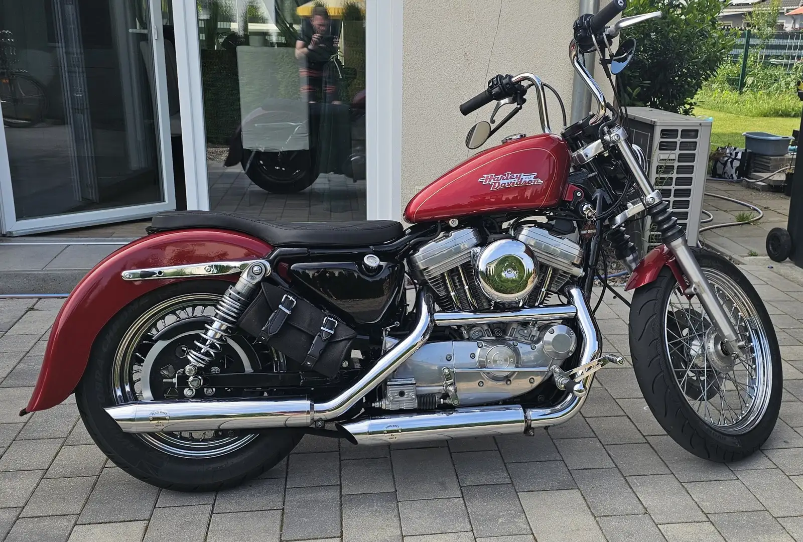 Harley-Davidson Sportster 883 XLH 883 Rosso - 2