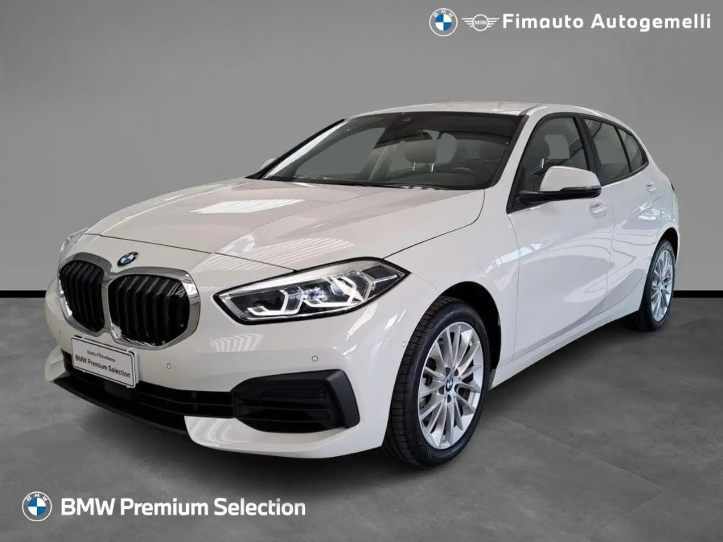 BMW 116 i 5p. Advantage Aut. Bianco - 1