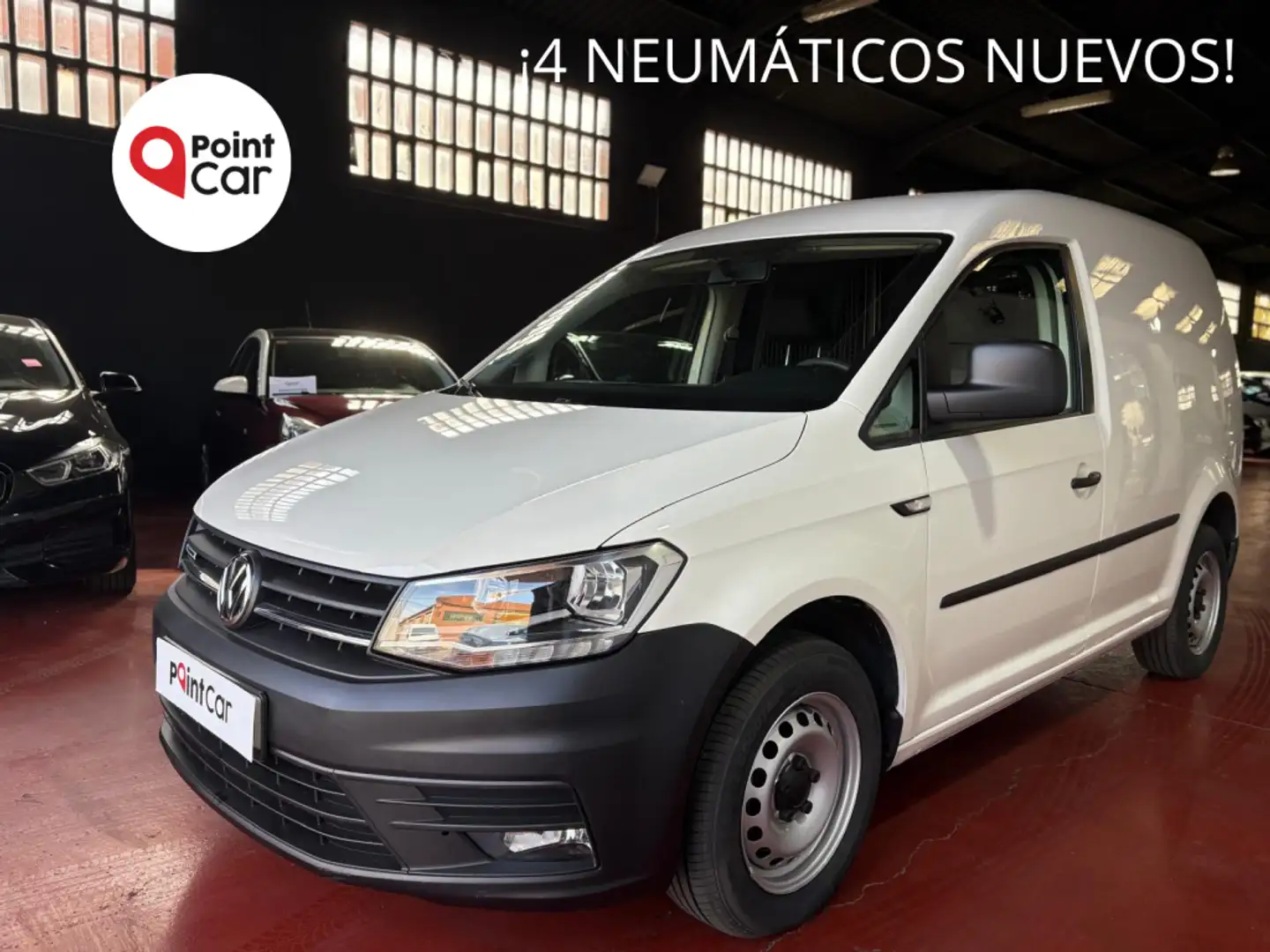 Volkswagen Caddy Furgón 1.4TGI GNC Wit - 1