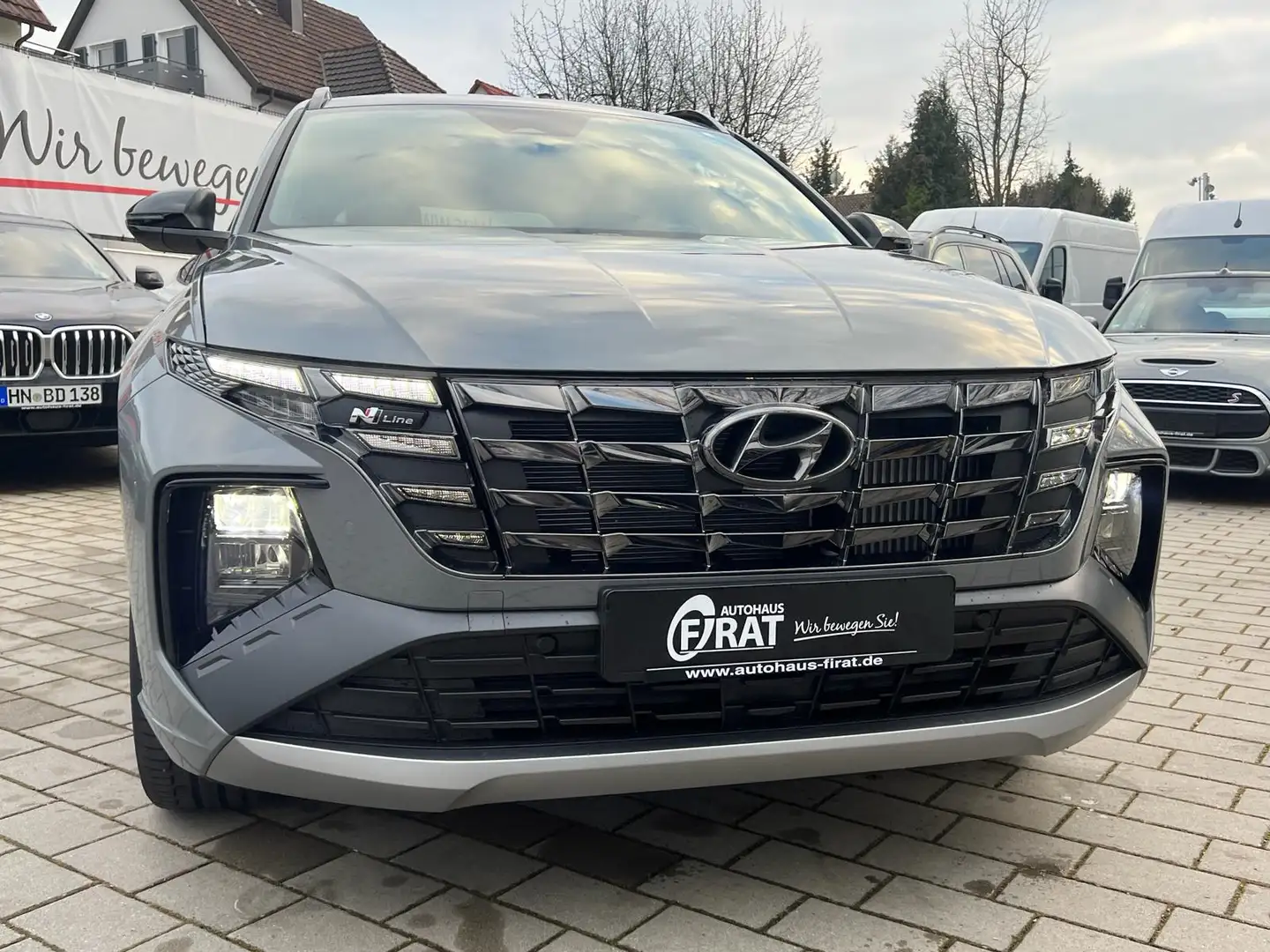 Hyundai TUCSON 1,6 crdi N-Line /LED/NAVI/R-KAMERA/Panorama/ACC Grigio - 1
