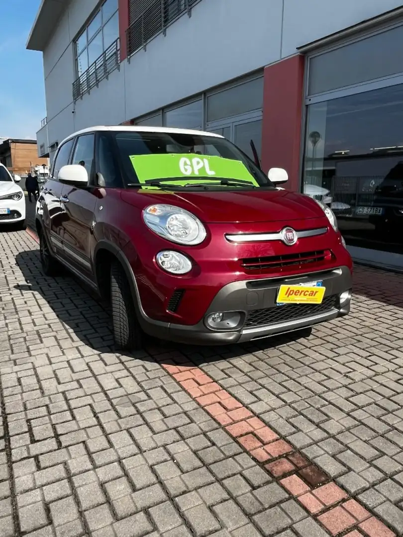 Fiat 500L 1.4 T-Jet 120 CV GPL Trekking Rosso - 1