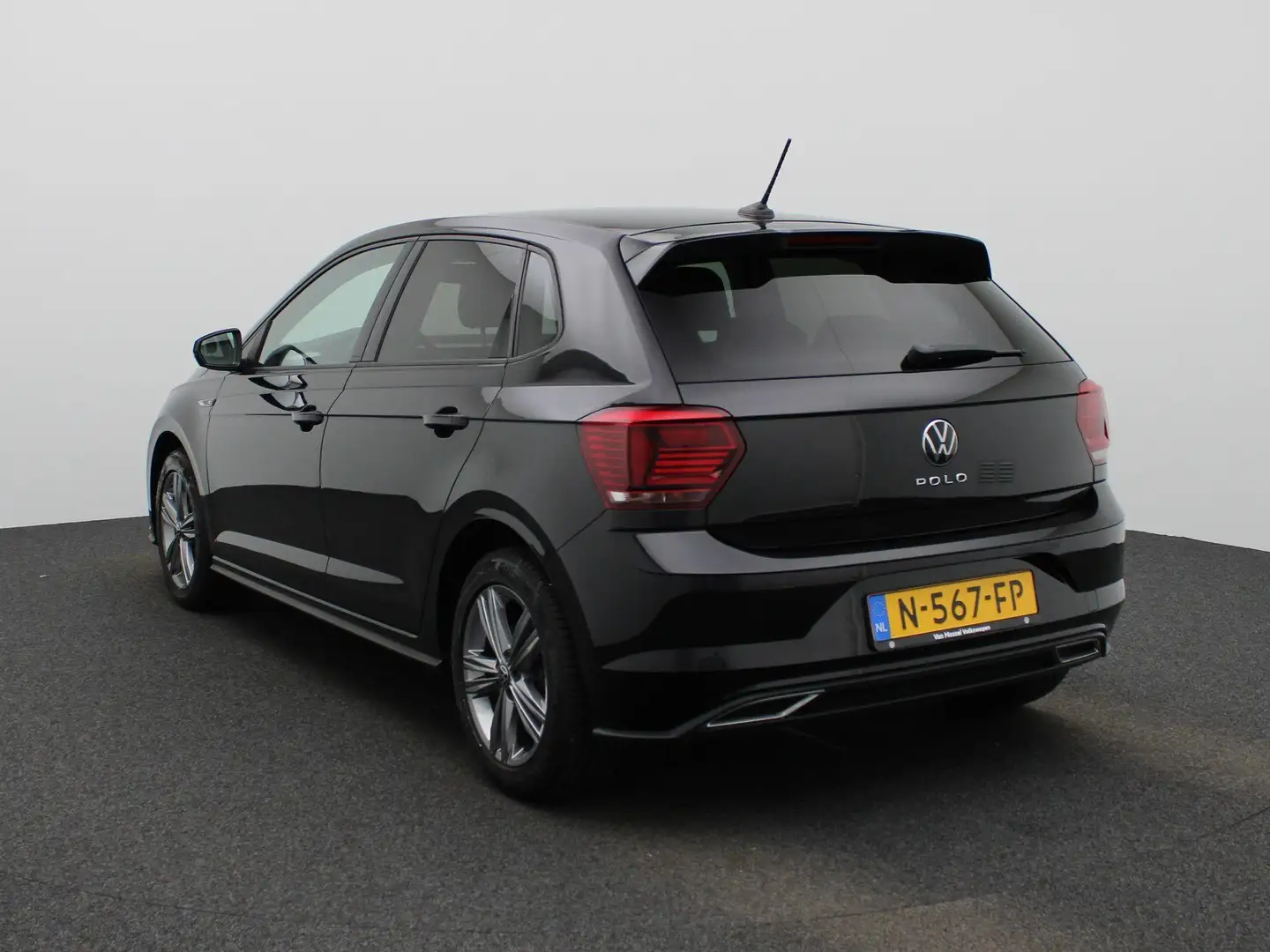Volkswagen Polo 1.0 TSI R-Line Edition 95 PK | Automaat | Airco | Noir - 2