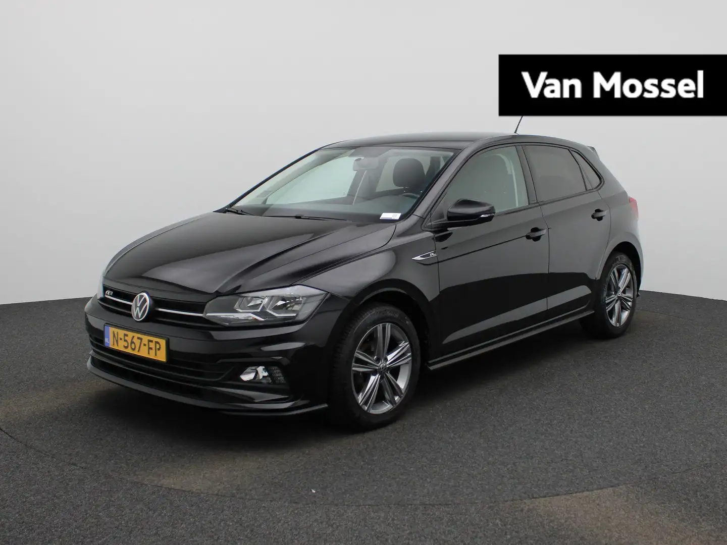 Volkswagen Polo 1.0 TSI R-Line Edition 95 PK | Automaat | Airco | Noir - 1