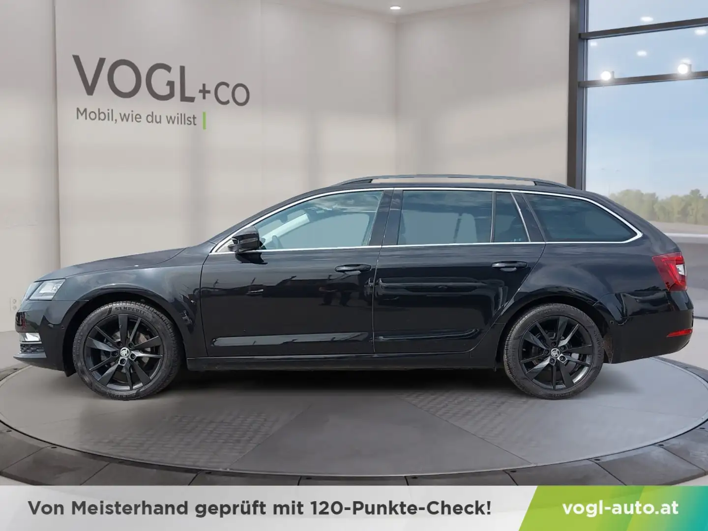 Skoda Octavia Combi 1.6 TDI DSG Style Schwarz - 2