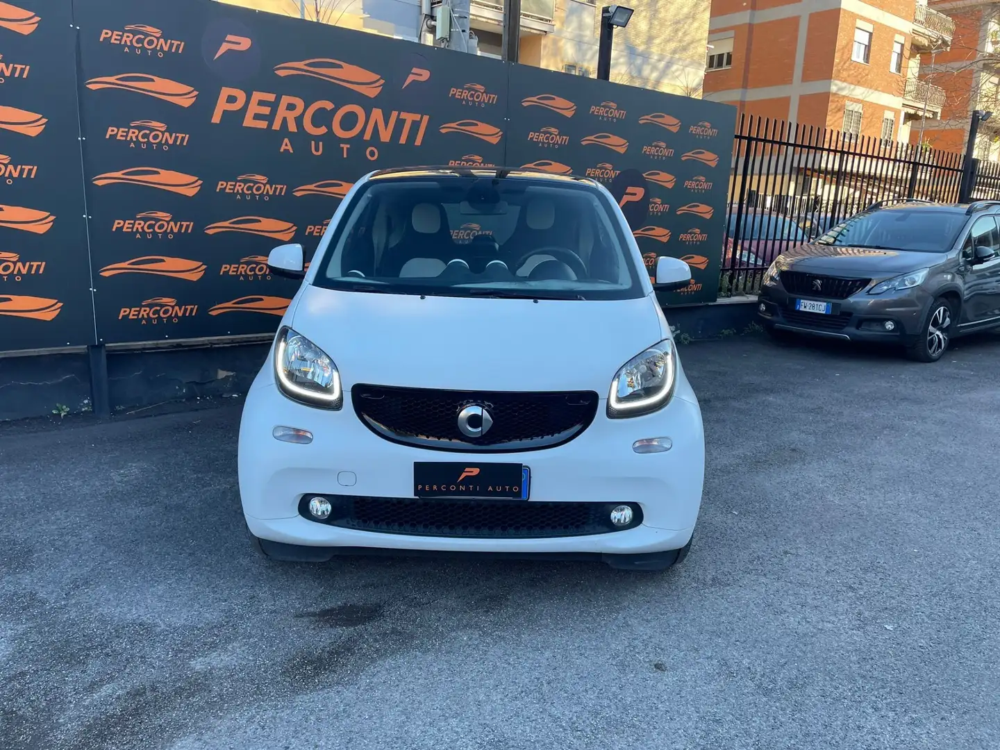 smart forTwo 70 1.0 twinamic Passion NAVI PANO Bianco - 2