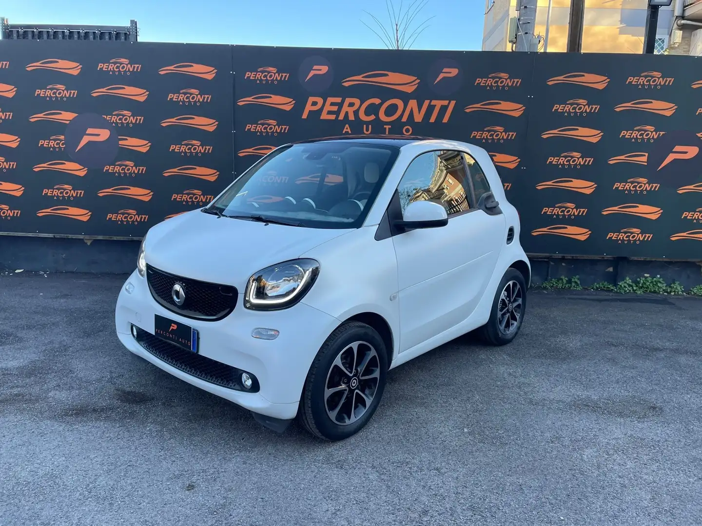 smart forTwo 70 1.0 twinamic Passion NAVI PANO Bianco - 1