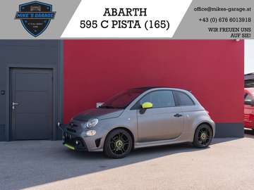 ABARTH 595 PISTA CABRIO | 165 PS | MATT GRAU | GRÜNES KIT | 1. BESITZ | BEATS | RECORD MONZA