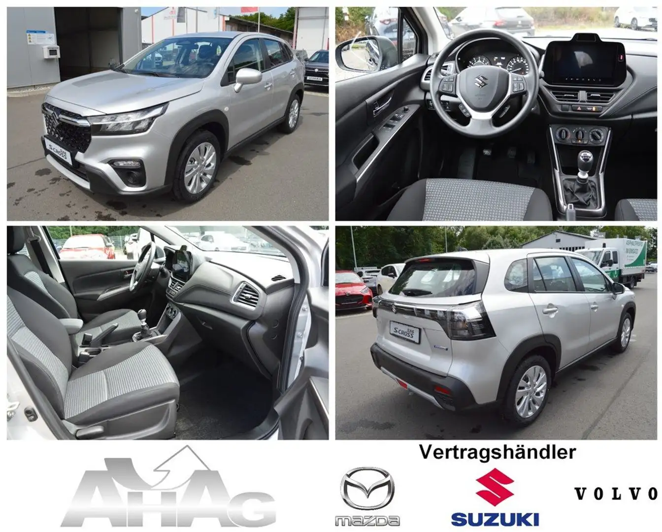 Suzuki S-Cross 1.4 Boosterjet Hybrid Edition *Navi+LED* Silber - 1