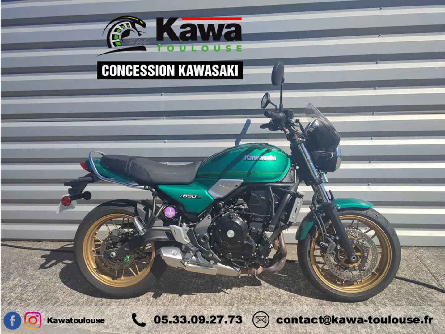 Kawasaki Z 650 RS Vert - 1