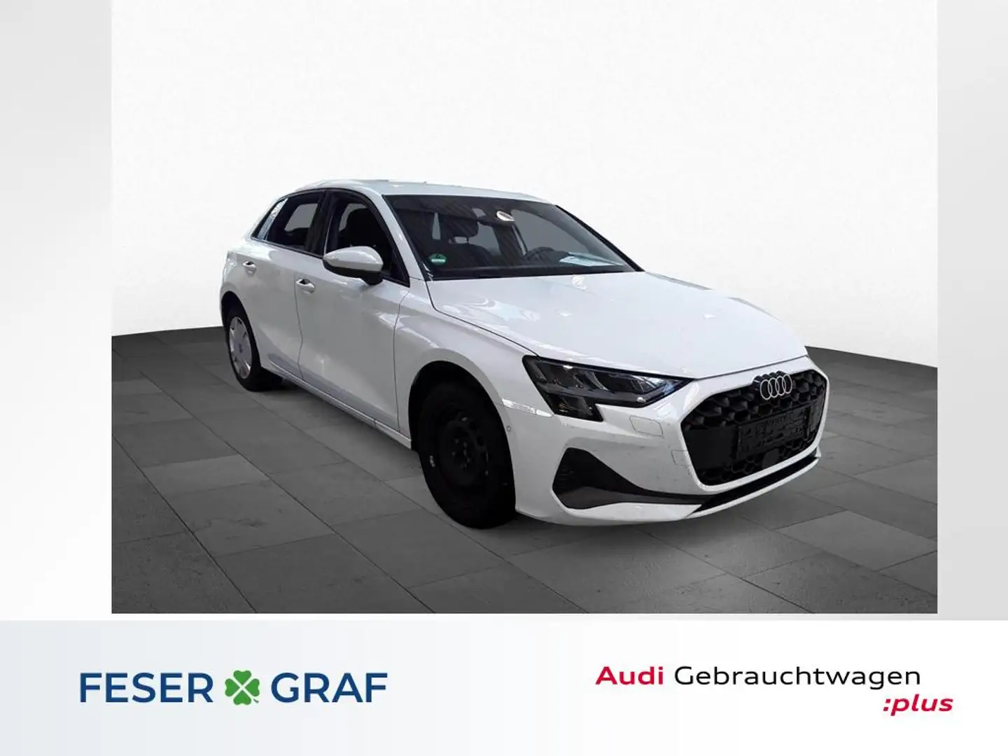 Audi A3 30 TFSI S-tro. +Shz+Smartphoneinter Weiß - 1
