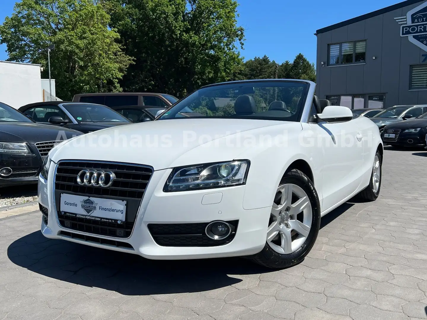 Audi A5 Cabriolet 1.8 TFSI/19TKM/1. Hand/S-Heft/Exclu Weiß - 2