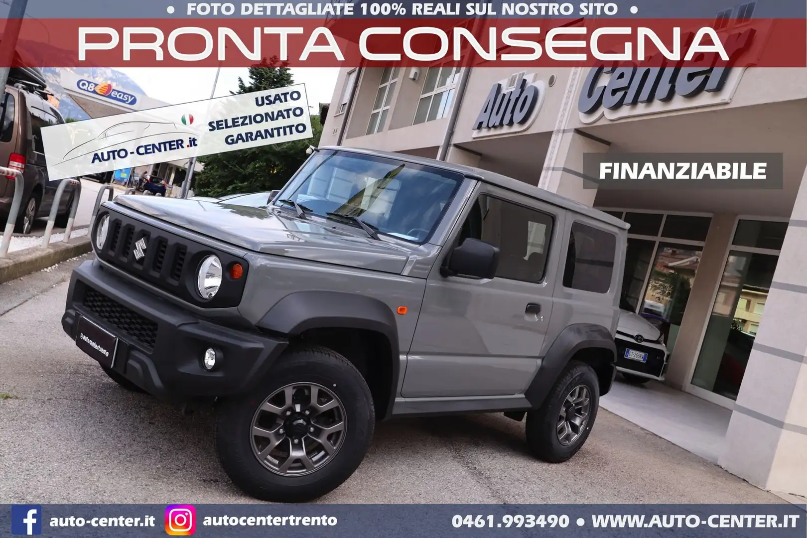 Suzuki Jimny 1.5 MT Allgrip 3PORTE AUTOVETTURA Grigio - 1