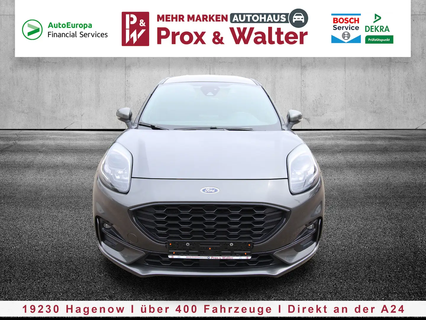 Ford Puma EcoBoost Mild Hybrid ST-Line NAVI+LED Сірий - 1