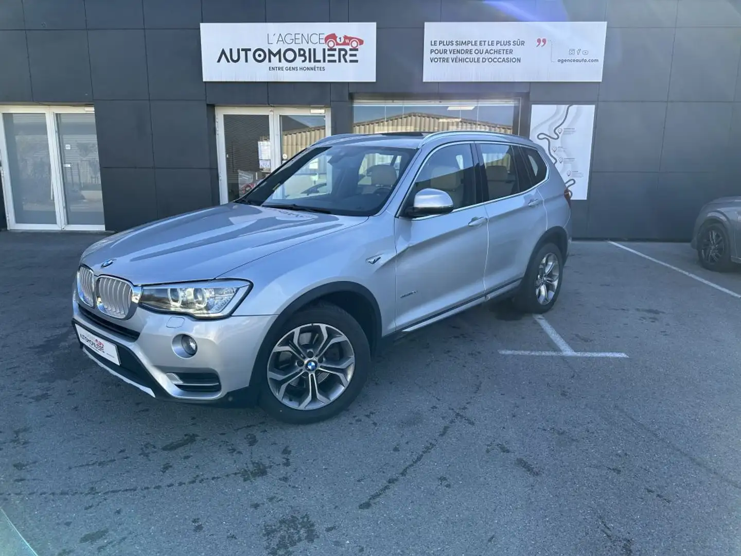 BMW X3 18d Sdrive 150CV XLINE BVA Gris - 1