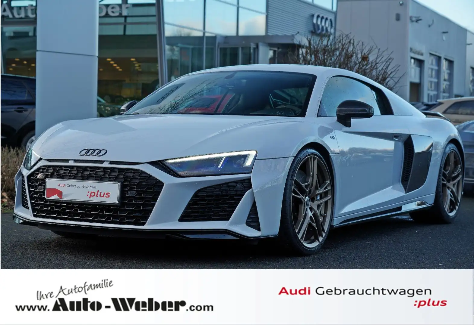Audi R8 Coupe V10 PERFORMANCE DECENNIUM 77/222 Gris - 1