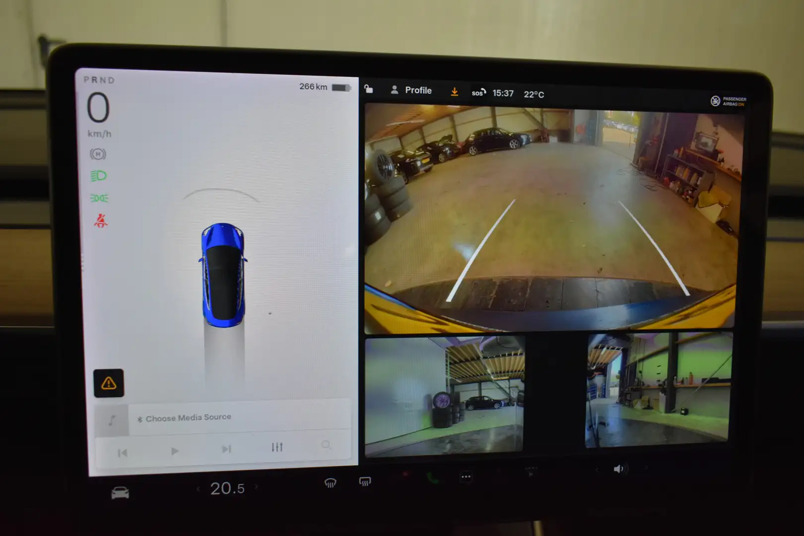 Tesla Model 3 Standard RWD Plus 60 kWh 89% SOH Autopilot FSD Com Bleu - 2