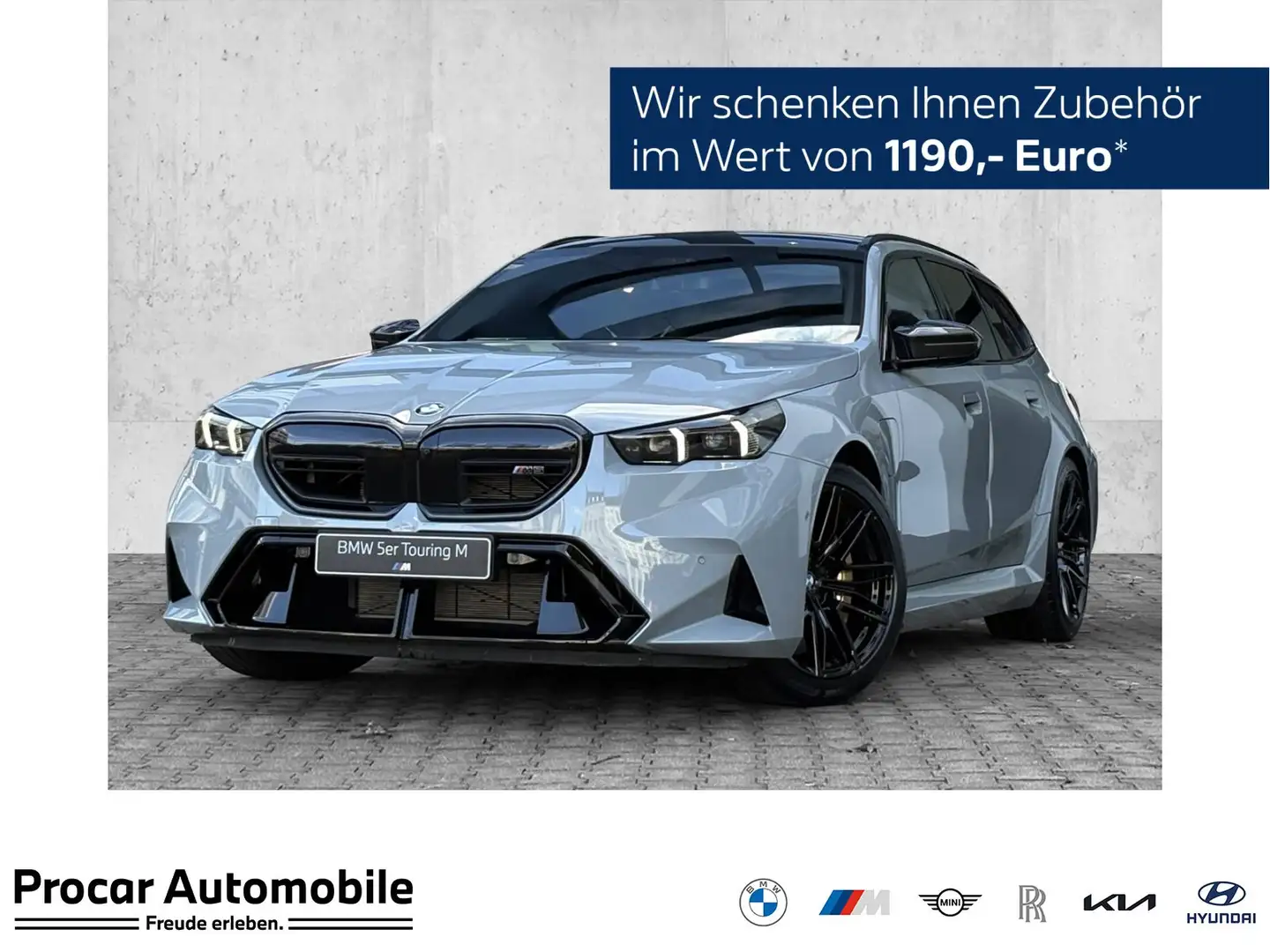 BMW M5 Touring PANO AHK DA PROF PA PROF KERAMIK 0,5% Grey - 1