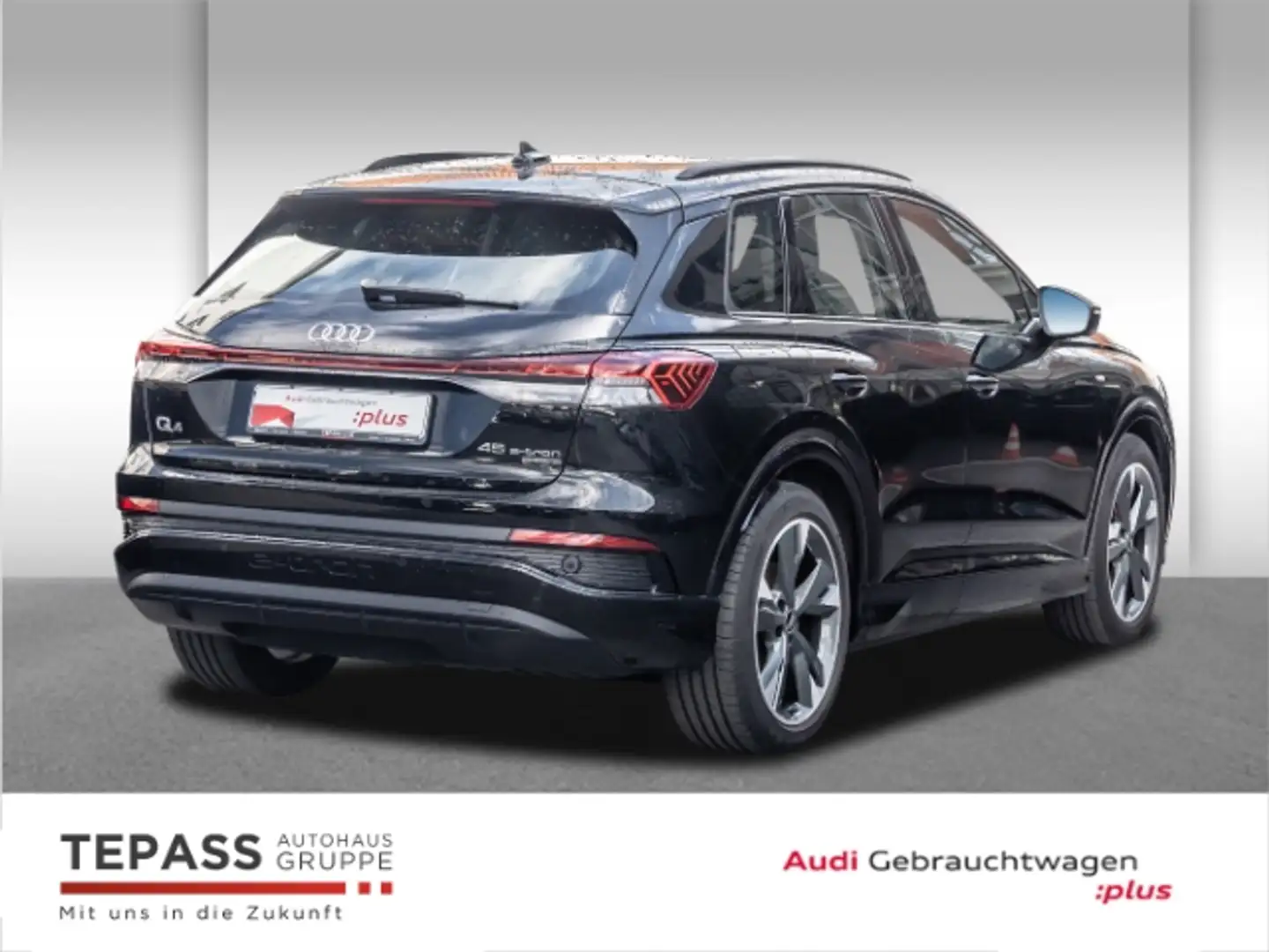 Audi Q4 e-tron 45 QUATTRO S LINE NAVI PLUS SONOS LED MMI VIRTUAL Zwart - 2