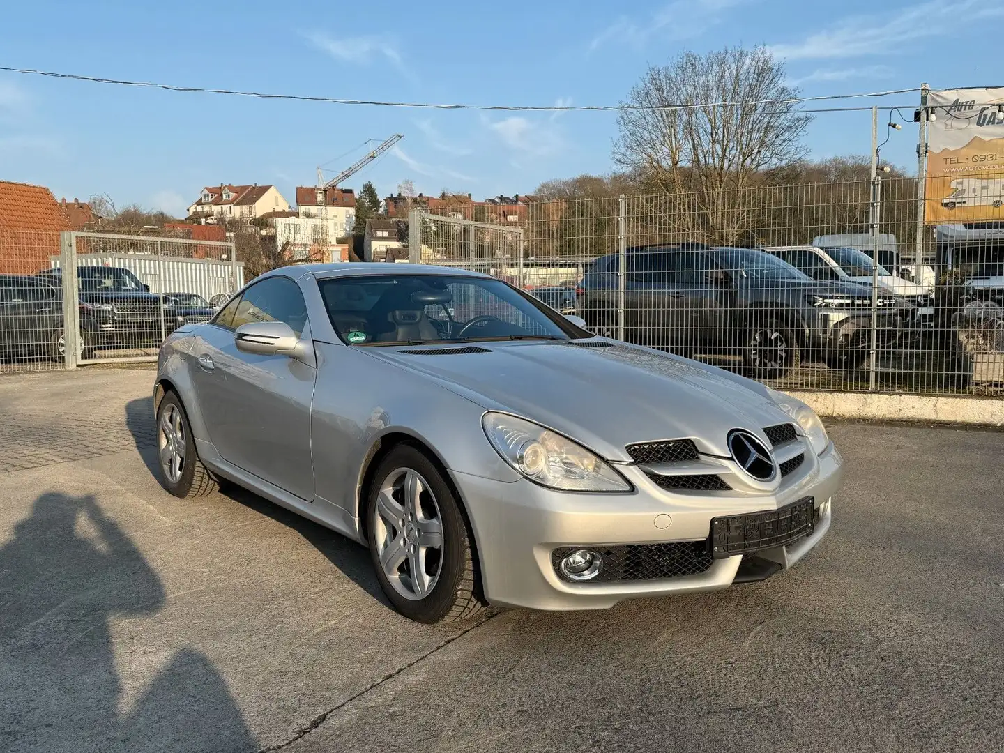Mercedes-Benz SLK 200 Kompressor Leder Automatik Navi Tüv02.27 Plateado - 2