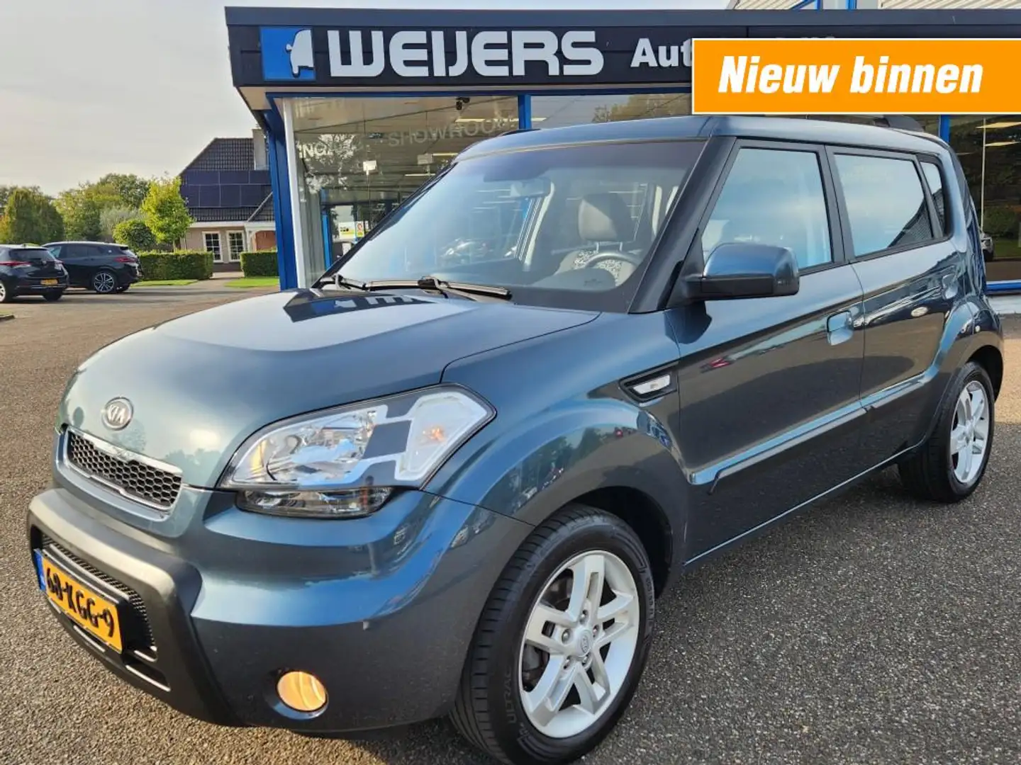 Kia Soul 1.6 X-tra, Airco, Trekhaak, NL Auto, 129.903 km! Blauw - 1