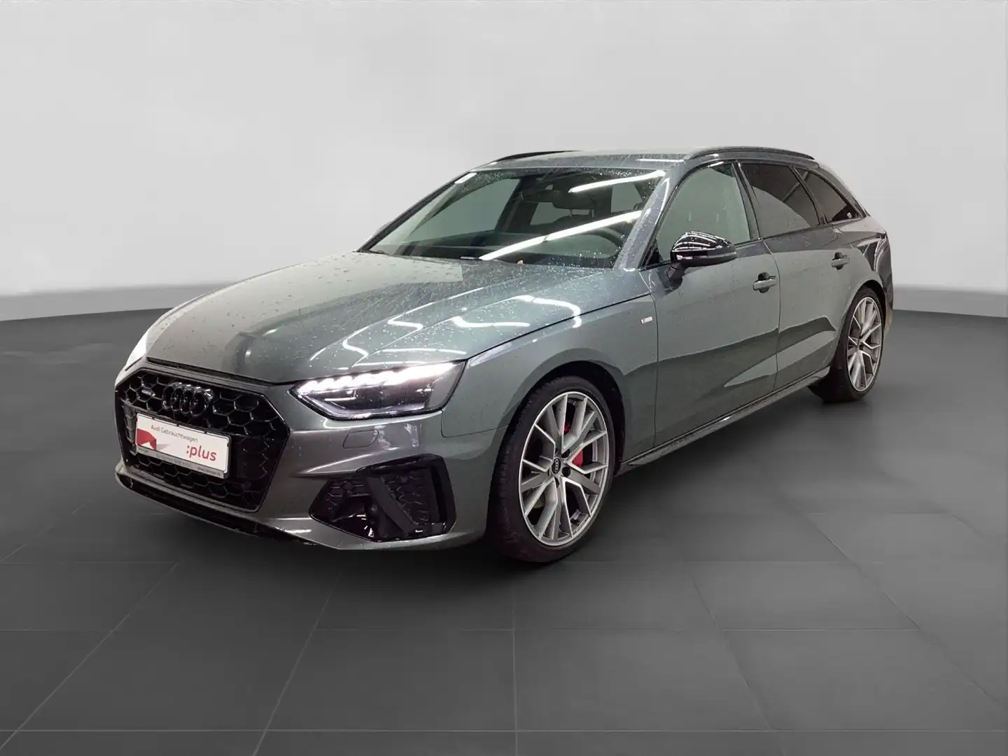 Audi A4 40 TFSI Q 2x S LINE LM19 KAMERA NAVI+ V Gris - 2